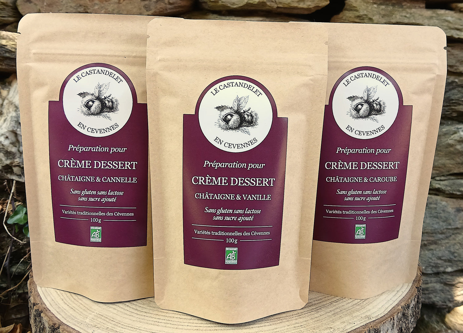 Nos préparations pour crèmes dessert