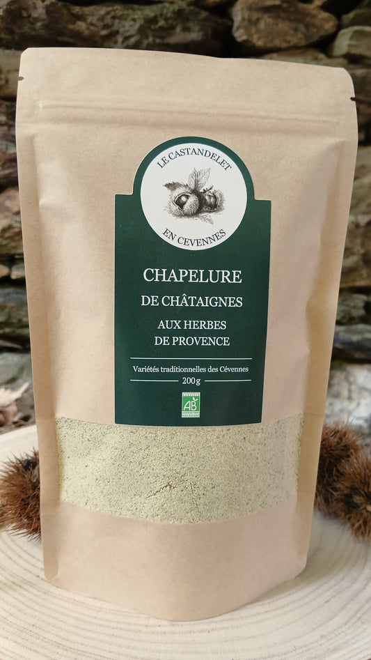 Chapelure de châtaigne aux herbes de Provence