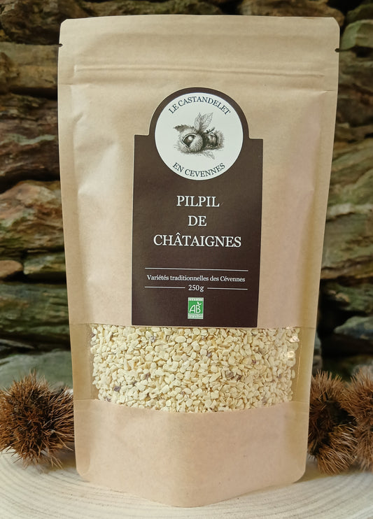 Châtaignes concassées ou Pilpil de châtaignes 250g