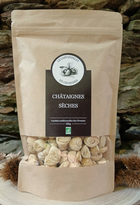 Châtaignes sèches 250g
