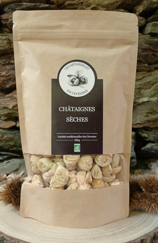 Châtaignes sèches 250g