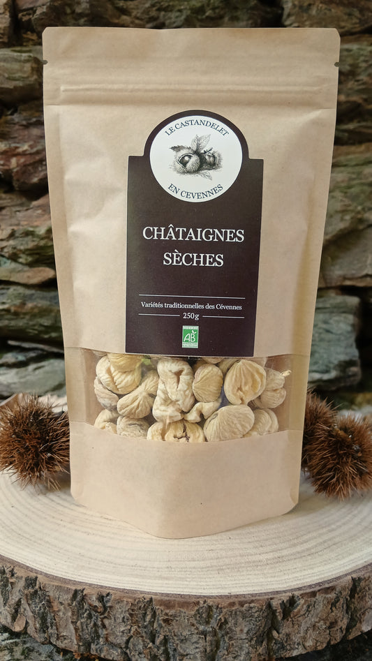 Châtaignes sèches 500g
