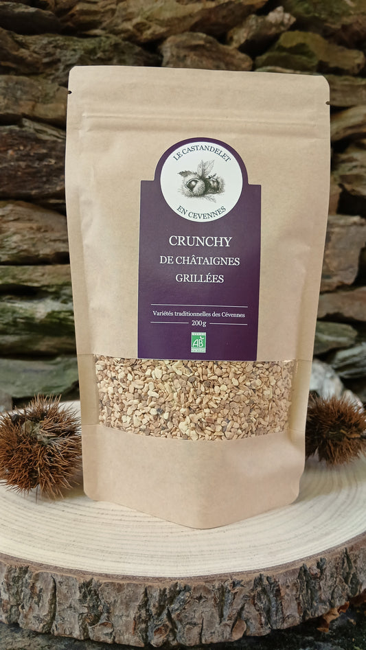 Crunchy de châtaignes grillées