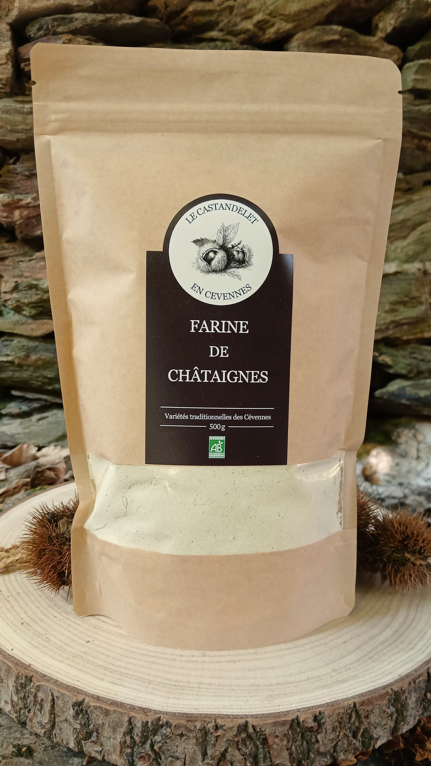 Farine de châtaigne 500g